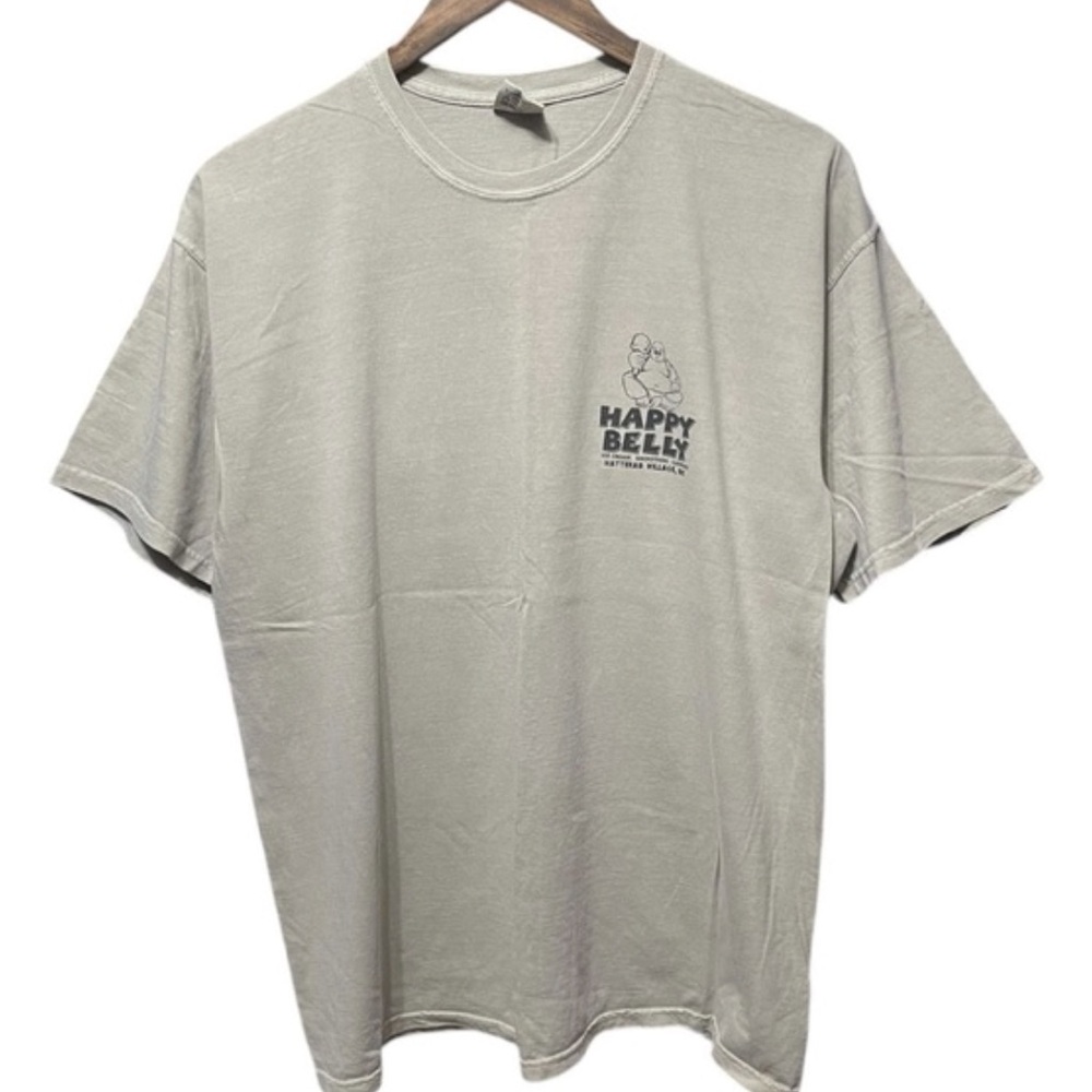 Logo Crewneck T-Shirt - Light Gray